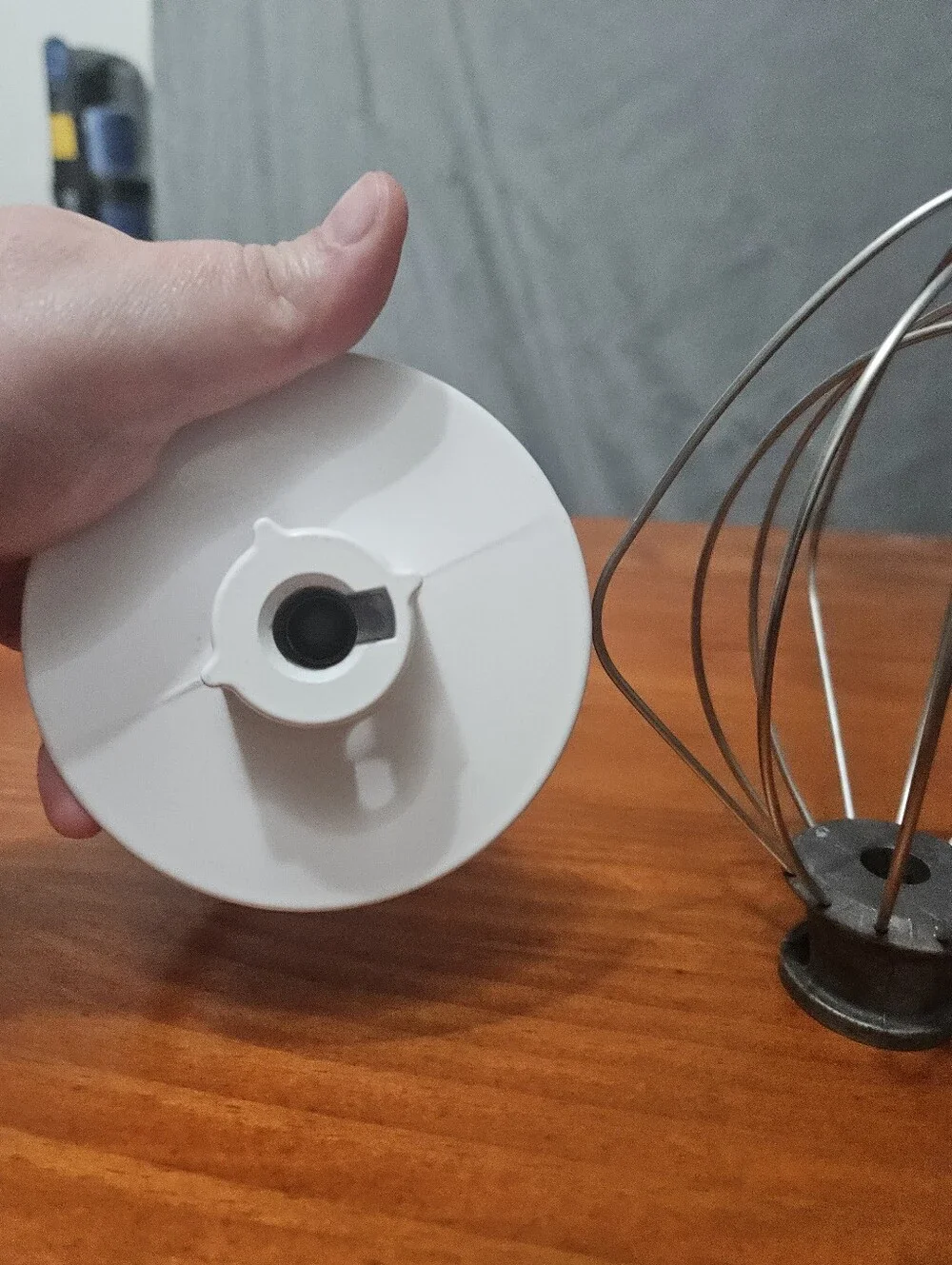 Set Of Two Stand Mixer Attachments Dough Hook Wire Whisk!